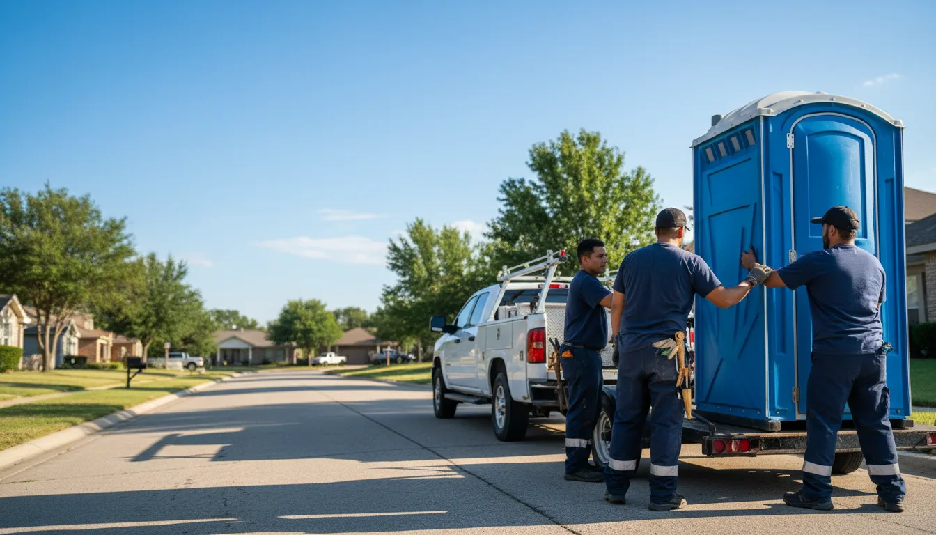 Portable Toilet Rental in Rusk, TX near me
